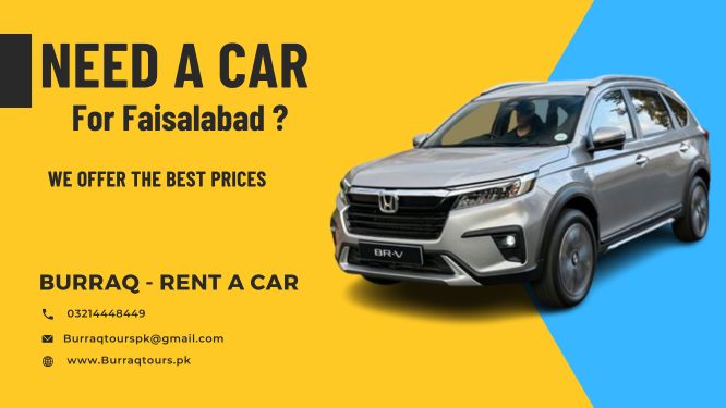 Rent a car Faisalabad