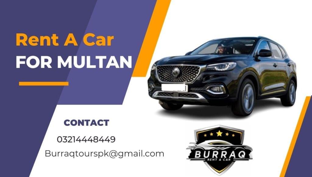 Rent A Car Multan